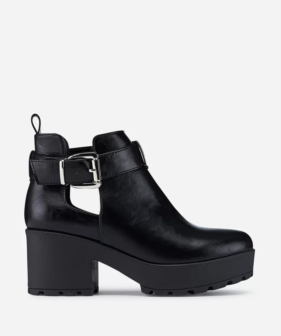 Flash Sale MARYPAZ Abertura Lateral Efeito Bootie Buckle