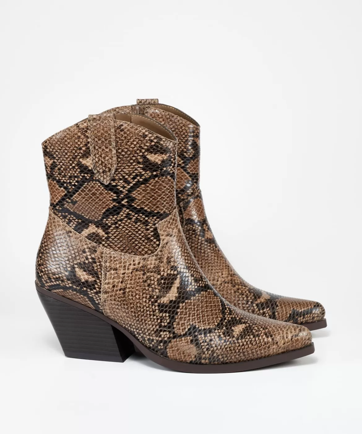 Store MARYPAZ Bota Tipo Efeito Cowboy