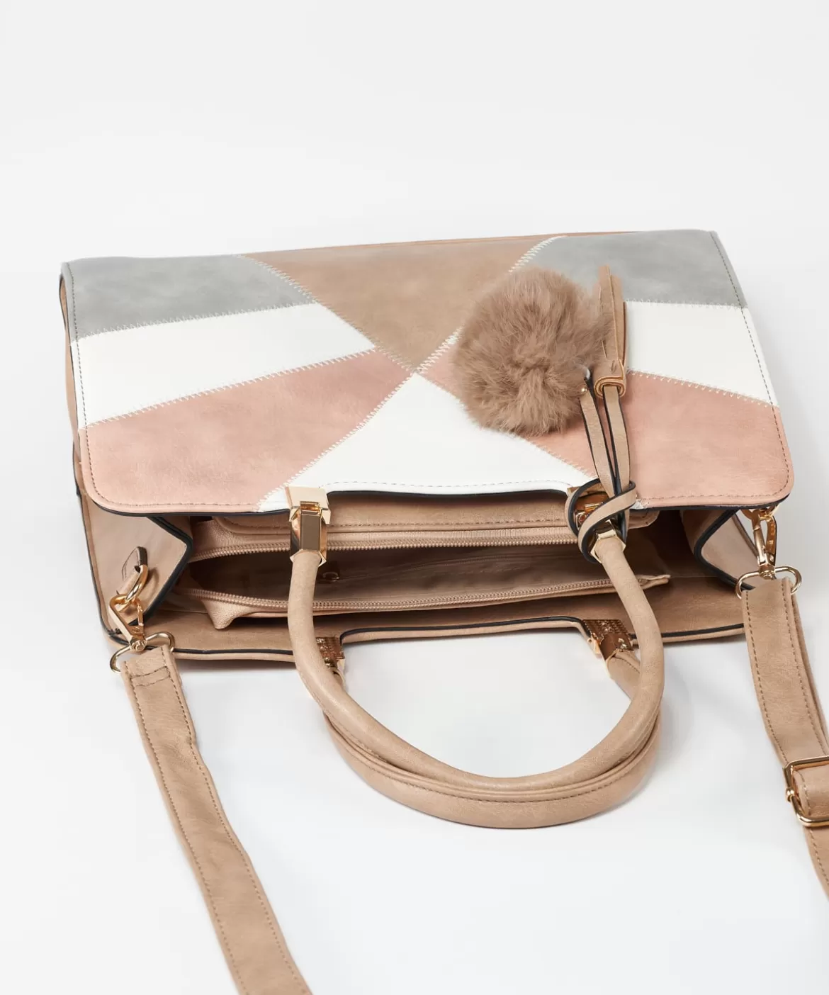 Best Sale MARYPAZ Shopper Bag Detalhe Bordado E Efeito Bor